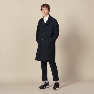 Sandro Town Coat (Navy) Size XS